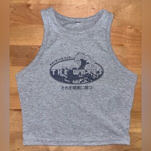 The Waves Grey Tank Top